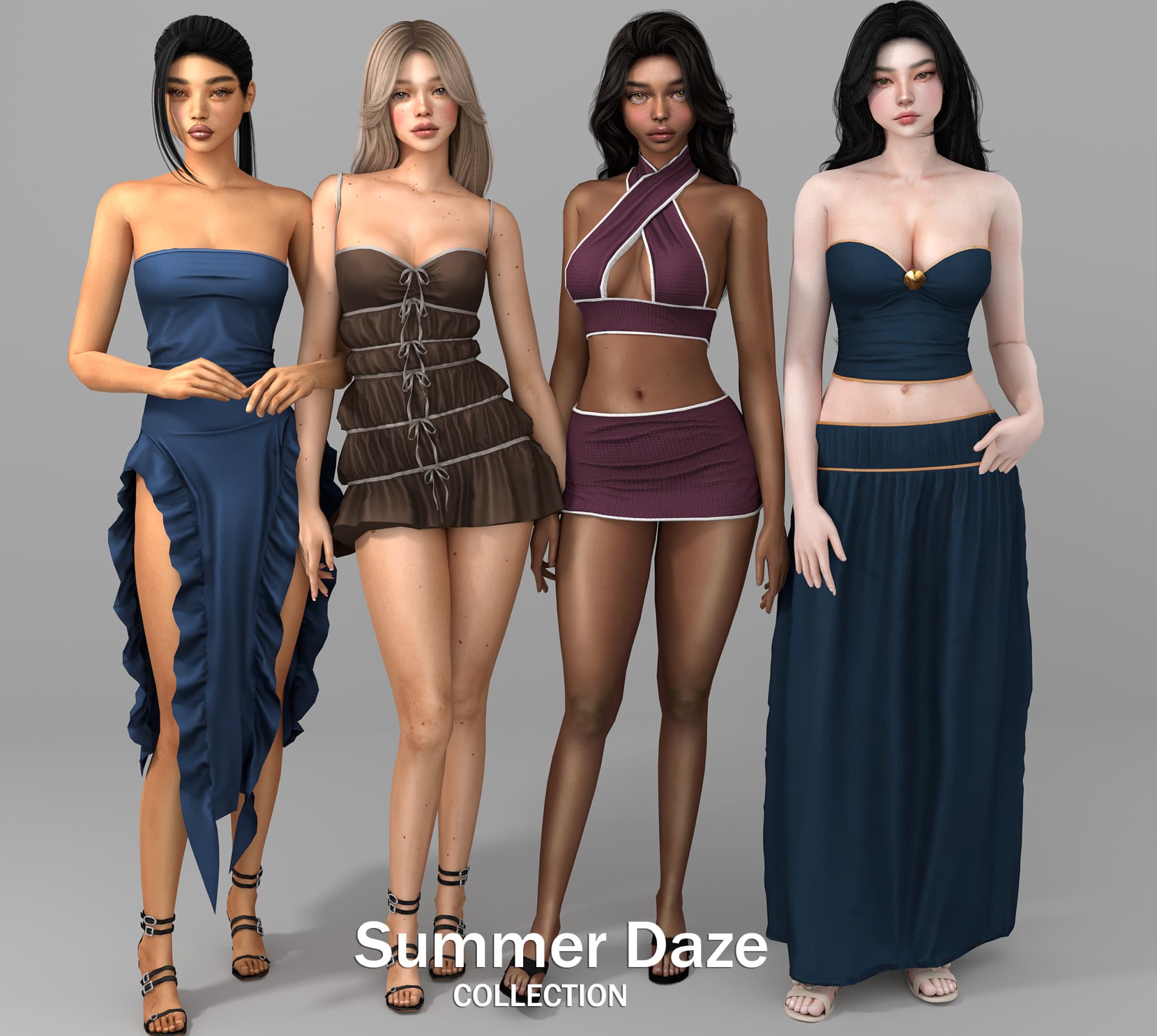 Скриншот мода Коллекция одежды Summer Daze